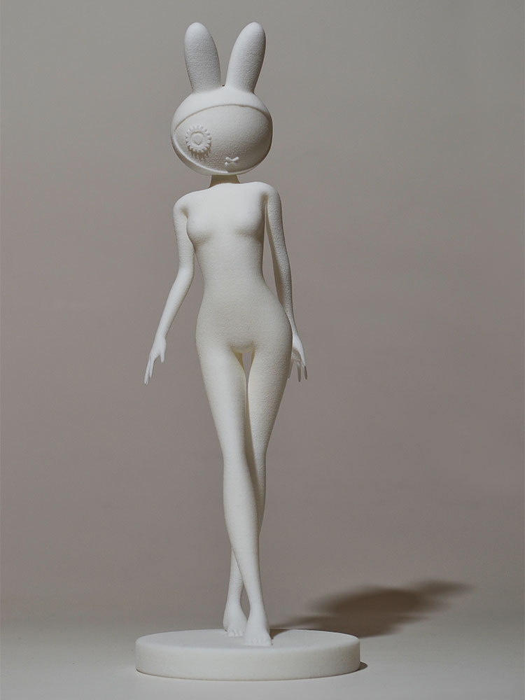 RHSM dancing girl 3D printed sculpture