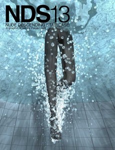 NDS 13 Nude Descending Staircase, nude girl jumping in pool