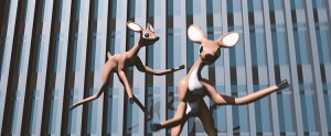 This Ain't Disneyland, jumping deer of the World Trade Centre