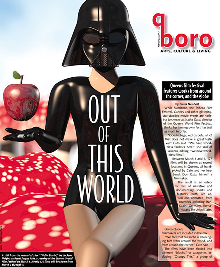 Hello Bambi and Darth Vader in the Queens Chronicle